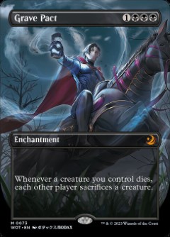 Grave Pact Wilds of Eldraine- Enchanting Tales Anime Bordless